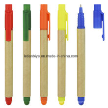Multifunctional Eco-Friendly Paper Ball Pen with Stylus (LT-C815)